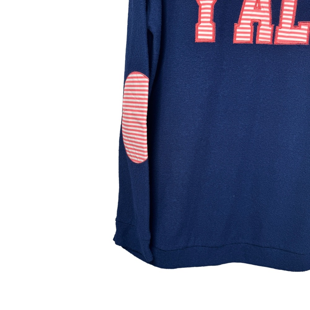 NEW Marley Lilly Y'ALL Terry Sweatshirt Long Sleeve Patchwork Pullover Sz L/XL - Picture 6 of 13
